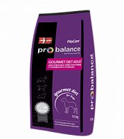 Сухой корм для кошек Probalance Gourmet с говядиной и ягненком, 10 кг