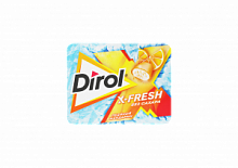 Жевательная резинка Dirol X-FRESH, мандарин, 16 г