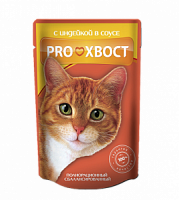 Консервированный корм для кошек ПроХвост, Индейка, 85 г