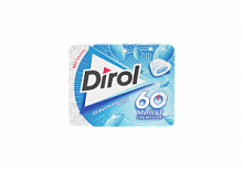 Жевательная резинка Dirol 60 минут свежести, перечная мята, 16 г